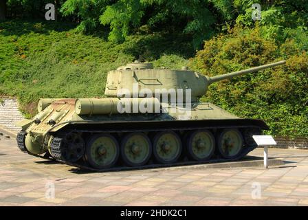 serbatoio, t-34, serbatoi Foto Stock