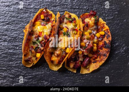 taco, cucina messicana, tacos, cucina messicana, cibo messicano Foto Stock