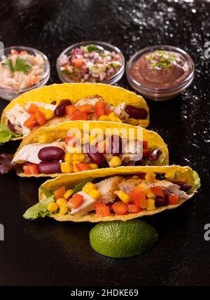 taco, tacos Foto Stock