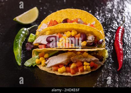 taco, tacos Foto Stock