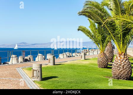 città del capo, lungomare, città del capo, fronti d'acqua Foto Stock