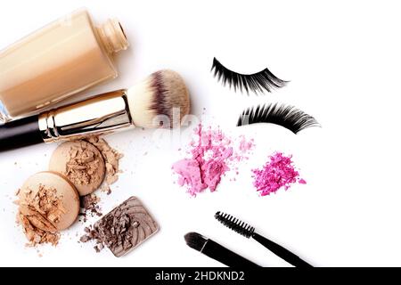 trucco, trucco, makeup, trucco Foto Stock