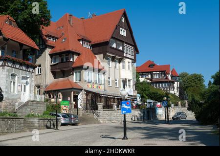 Polanica-Zdrój, Contea di Klodzko, Voivodato della bassa Slesia, Polonia Foto Stock