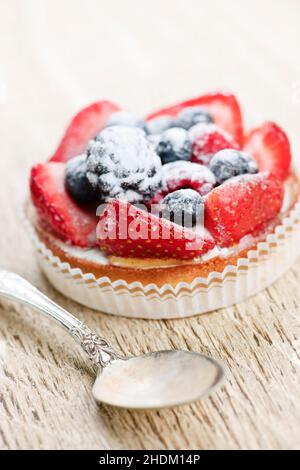 crostata di frutta, crostate Foto Stock