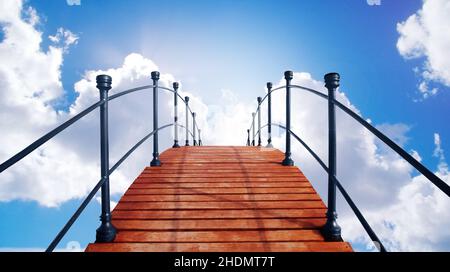 bridge, transizione, afterlife, bridge, transizioni, afterlifes Foto Stock