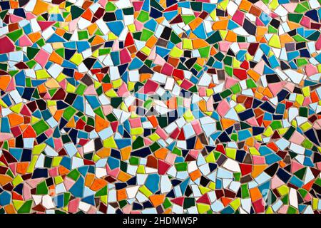 multicolore, astratto, mosaico, multicolore, astrazione, abstract, mosaici Foto Stock