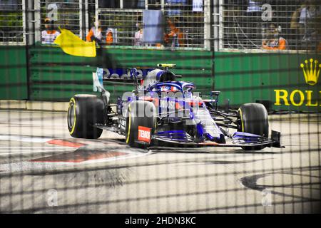 Pierre Gasly - Singapore F1 2019 Foto Stock