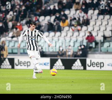Torino, Italia. 22nd Dic 2021. Juventus Napoli, 06 gennaio 2022, Stadio Allianz, Torino Credit: Nderim Kaceli/Alamy Live News Foto Stock