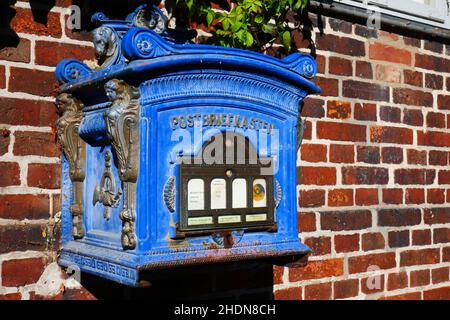 letterbox, letterbox, mailbox, casella postale Foto Stock