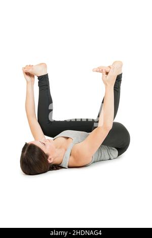 yoga, ginnastica, yoga, esercizio fisico, palestre, pilates Foto Stock