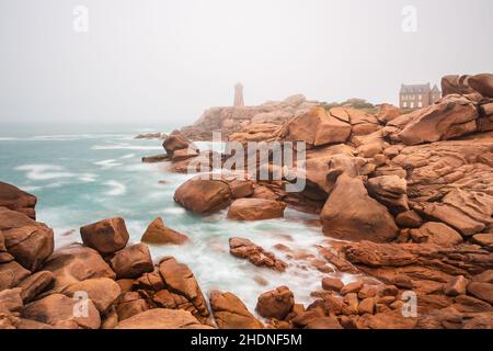 phare de mean ruz Foto Stock