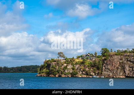 mare del nord, arcipelago, orust, mare del nord, arcipelaghi Foto Stock