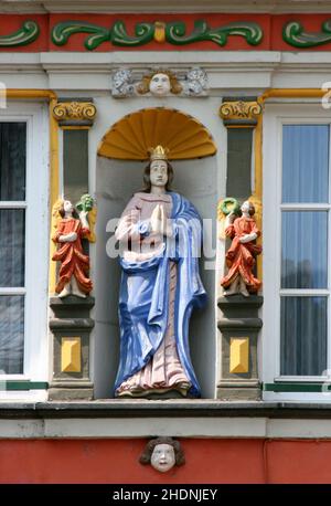 statue, immagine marien, decorazione domestica, statura Foto Stock