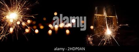 frizzante, toast, toast Foto Stock