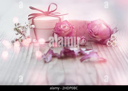 regalo, giorno delle madri, regali, regalo, giorni delle madri Foto Stock