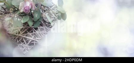 cuore, decorazione, cuori, decorazioni Foto Stock