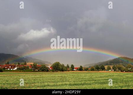 arcobaleno, arcobaleno Foto Stock