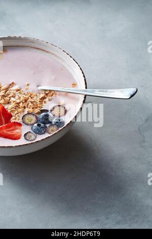 dieta sana, colazione, cereali, cibo sano, sano, a basso contenuto di grassi, colazioni, cereali Foto Stock