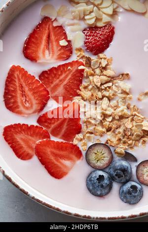 dieta sana, alimentazione pulita, cibo sano e sano, basso contenuto di grassi Foto Stock