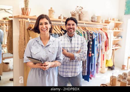 team, retail, concept store, team, retailes Foto Stock