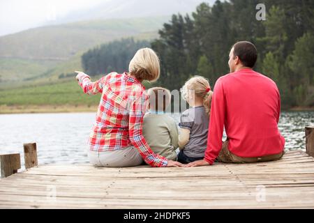 indizio, outing familiare, natura, indizi, natura, nature Foto Stock