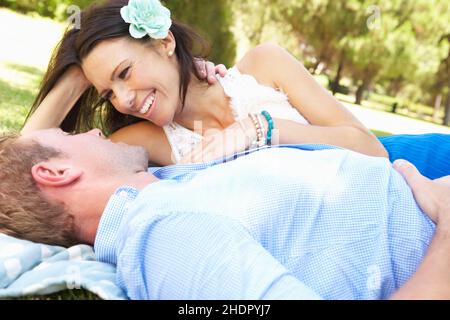 coppia, amore, amore, coppie, amori, romanticismo Foto Stock