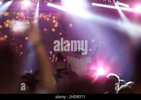 musica, evento, pubblico, musica, eventi, veranstaltung vortrag, pubblico Foto Stock