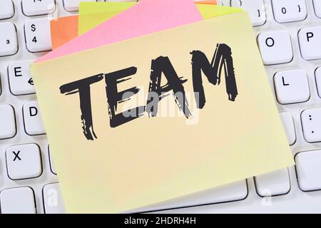 lavoro di squadra, team, teamworks, team Foto Stock