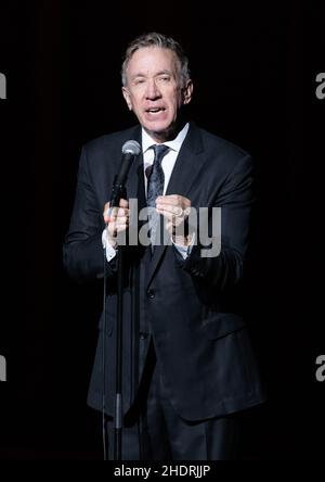 Miami, Stati Uniti d'America. 06th Jan 2022. HOLLYWOOD, FL - JAN 6: L'attore/comico Tim Allen suona all'Hard Rock Live al Seminole Hard Rock Hotel & Casino il 6 gennaio 2022 a Hollywood, Florida. (Foto di Alberto E. Tamargo/Sipa USA) Credit: Sipa USA/Alamy Live News Foto Stock