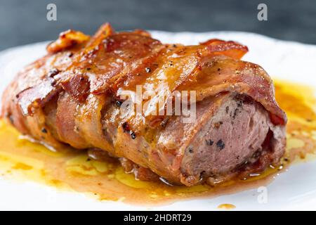 maiale, pancetta, filetto, porks, bacini Foto Stock