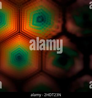 multicolore, astratto, frattale, multicolore, astrazione, abstract Foto Stock