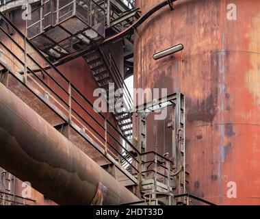 stabilimento industriale, costruzione di fabbriche, impianti industriali, officina di fabbriche Foto Stock