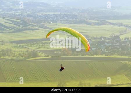 parapendio Foto Stock