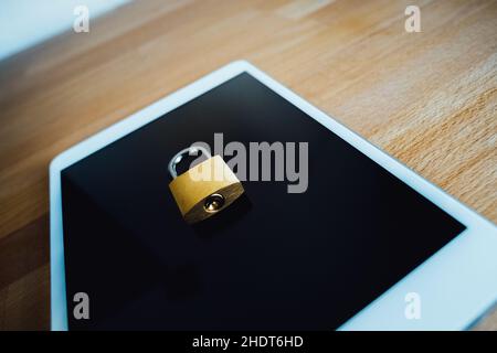 blocco, informativa sulla privacy, blocchi, policy sulla privacy Foto Stock