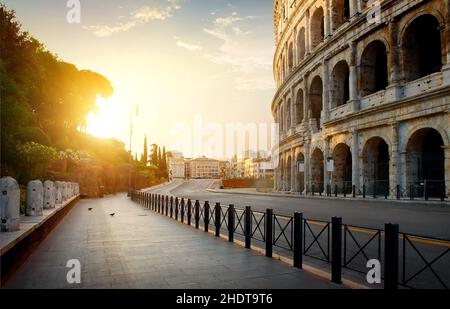 roma, colosseo, romani, colossi Foto Stock