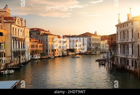 vie navigabili, venezia, vie navigabili, venices Foto Stock