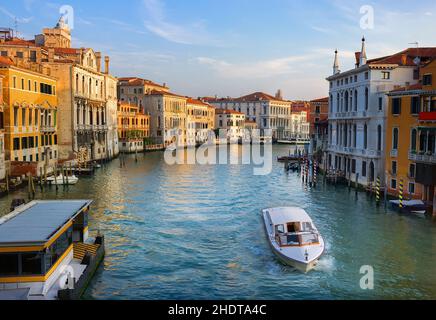 venezia, canal grande, venices Foto Stock