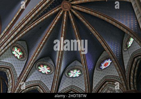 Santuario della Vergine della Misericordia a Canet de Mar della provincia Maresme di Barcellona, Catalogna, Spagna Foto Stock