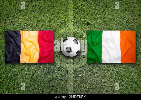 campionato europeo, irlanda, belgio, campionati europei, irlanda, belga Foto Stock