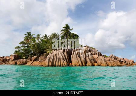 seychelles, ile st. pierre Foto Stock