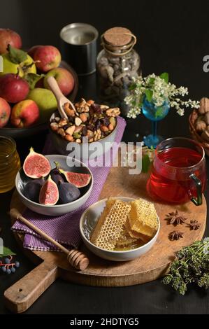 dieta sana, autunno, cibo sano, cibo sano, a basso contenuto di grassi, autunno Foto Stock