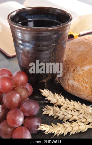 vita morta, rituale, ultima cena, vita morta, rituali, ultima cena, ultima cena Foto Stock