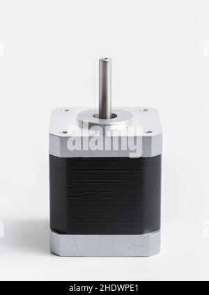 Stelo, motorino passo-passo, steli Foto Stock