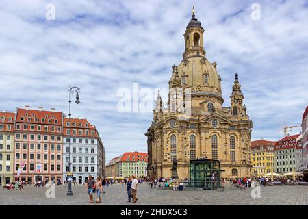 frauenkirche, neumarkt, frauenkirches, pneumarkts Foto Stock