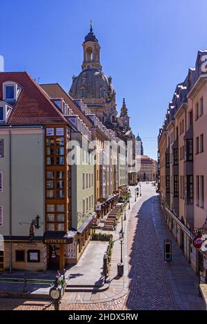 dresda, dresden Foto Stock