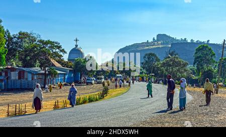 etiopia, Debre Libanos, etiopie Foto Stock