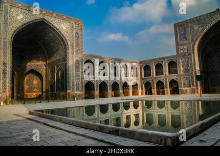 moschea, isfahan, moschea jameh di isfahan, moschee, moschea jameh, moschea jāmeh di isfahān Foto Stock