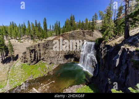 california, inyo foresta nazionale, diavoli postpile monumento nazionale, californie Foto Stock