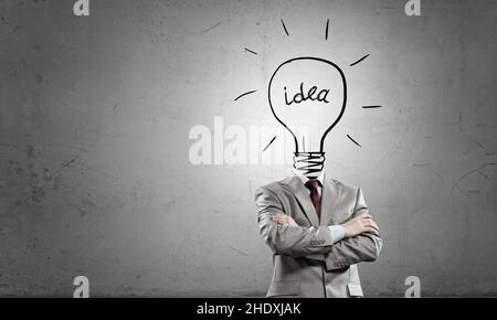 affari, idee, corporate, negocios, brainstorming, idea Foto Stock