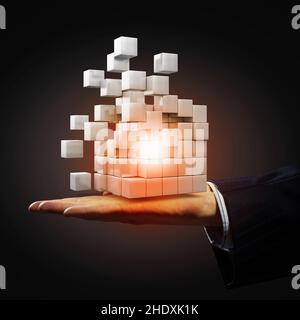 struttura, modulo, gestione, strutture, moduli, gestione Foto Stock